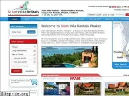 Sites similar to siamvillarentals.com