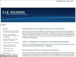 Sites similar to sib-solingen.de