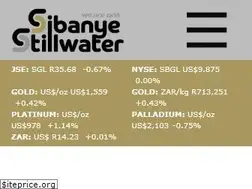 Sites similar to sibanyestillwater.com
