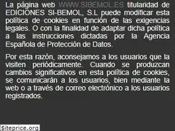 Sites similar to sibemol.es