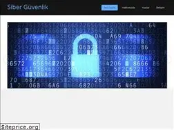 Sites similar to siberguvenlik.xyz