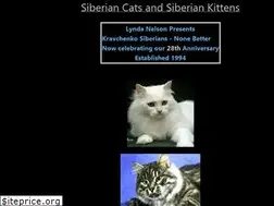 Sites similar to siberiancats.com