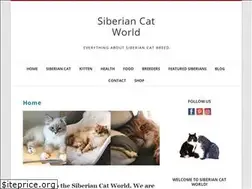 Sites similar to siberiancatworld.com