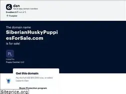 Sites similar to siberianhuskypuppiesforsale.com