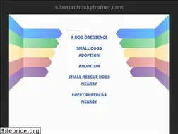 Sites similar to siberianhuskytrainer.com