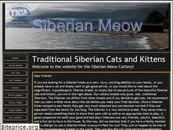 Sites similar to siberianmeow.com