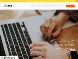 Sites similar to sibiaproofreading.com