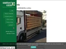 Sites similar to sibirskycedr.cz