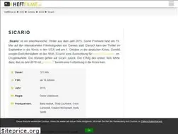 Sites similar to sicario-derfilm.de