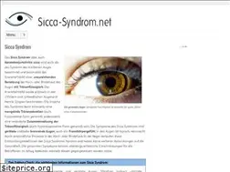 Sites similar to sicca-syndrom.net