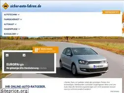 Sites similar to sicher-auto-fahren.de