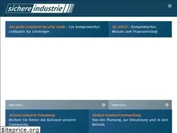 Sites similar to sichere-industrie.de