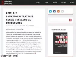 Sites similar to sicherheitspolitik-blog.de