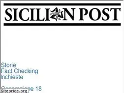 Sites similar to sicilianpost.it