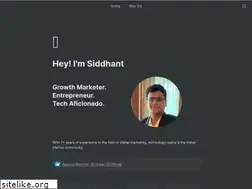 Sites similar to siddhantjain.in