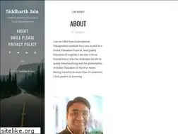 Sites similar to siddharthjain.com