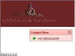 Sites similar to siddhivinayakhandloom.com