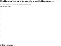 Sites similar to siddillonmazda.com
