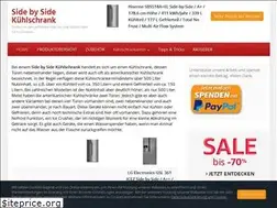 Sites similar to side-by-side-kuehlschrank.com