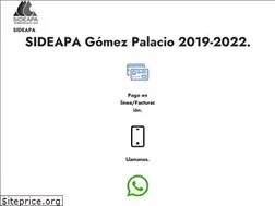 Sites similar to sideapa.gob.mx