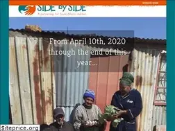 Sites similar to sidebysidesouthafrica.org