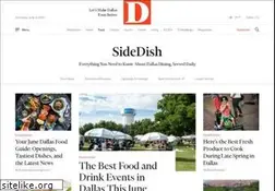 Sites similar to sidedish.dmagazine.com