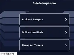 Sites similar to sidefxdrugs.com