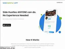 Sites similar to sidehustleapp.co