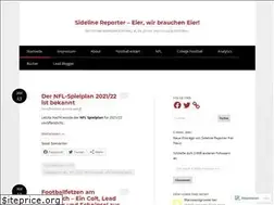 Sites similar to sidelinereporter.wordpress.com