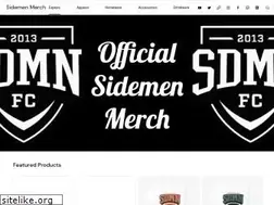 Sites similar to sidemenmerch.net