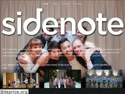 Sites similar to sidenotesf.com