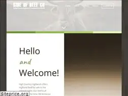Sites similar to sideofbeefco.com