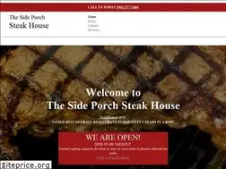 Sites similar to sideporchsteakhouse.com
