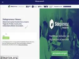 Sites similar to sidepreneur.de