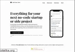 Sites similar to sideprojectstack.com