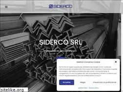 Sites similar to siderco.it