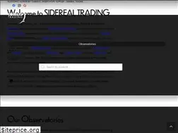 Sites similar to siderealtrading.com.au