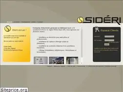 Sites similar to sideri.fr