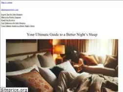 Sites similar to sidesleeperreviews.com