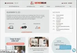 Sites similar to sidetmedord.no