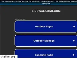 Sites similar to sidewalkbar.com