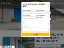 Sites similar to sidharthshutters.com