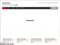 Sites similar to sidingmagazine.com