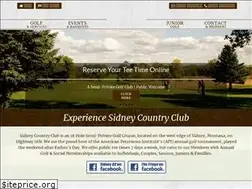 Sites similar to sidneycountryclub.com