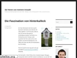 Sites similar to sie-hoeren-von-meinem-anwalt.de