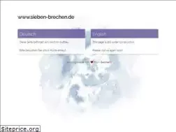 Sites similar to sieben-brechen.de