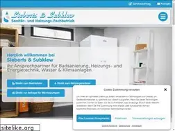 Sites similar to sieberts-subklew.de