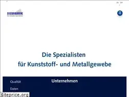 Sites similar to siebfabrik.de
