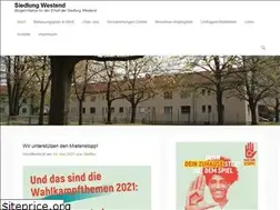Sites similar to siedlung-westend.com