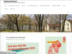Sites similar to siedlung-westend.org